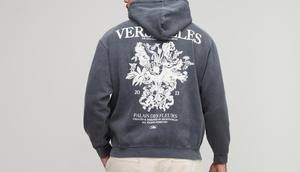 เสื้อกันหนาวมีฮู้ดสำหรับผู้ชายและผู้หญิงผ้าฝ้ายมีฮู้ดซักกรดสำหรับ2025เครื่องแต่งกายแบบใหม่ออกแบบโลโก้ได้ตามต้องการ - Product Image 3