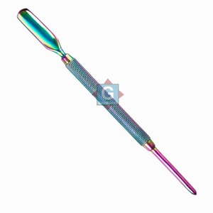 ที่ดันหนังกำพร้าแบบสองด้านทำจากสแตนเลสเครื่องมือดูแลเล็บที่ดีเยี่ยมสำหรับทำเล็บอุปกรณ์ความงามใช้ในบ้าน - Product Image 4