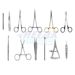 Kit d'instruments de chirurgie plastique pour abdominoplastie REEAX ENTERPRISES, en acier inoxydable, outils chirurgicaux manuels, certifiés CE - Product Image 1