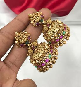 ชุดต่างหูวัดคุณภาพพรีเมี่ยมแบบดั้งเดิมสำหรับงานแต่งงานงานหมั้นชุดครบรอบปีที่ทันสมัยสำหรับผู้หญิงและเด็กผู้หญิง - Product Image 3