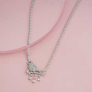 Collar Romántico Clásico de Moda 192123, Cadena Religiosa con Diseño de Forma Emocional para Regalo de Aniversario - Product Image 5