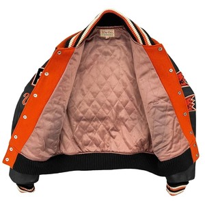 <b>High</b> Quality Winter <b>Top</b> Premium Chenille Embroidery Logo <b>Leather</b> Bomber Jacket Pu <b>Leather</b> Unisex Varsity Jackets Wholesale - Product Image 4