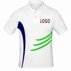 Polos de golf personnalisés promotionnels pour hommes, 100 % coton tricoté, motif 3D, séchage rapide, avec logo personnalisé - Product Image 3