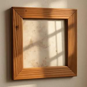 Marco de Fotos Cuadrado Clásico de Madera Hecho a Mano de Lujo con Acabado Ecológico No Tóxico para Decoración de Mesa - Product Image 1