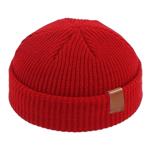 2023 nuevo diseño de invierno cálido gorro de punto logotipo personalizado bordado 3D gorro de viaje de negocios económico para hombres y mujeres - Product Image 2