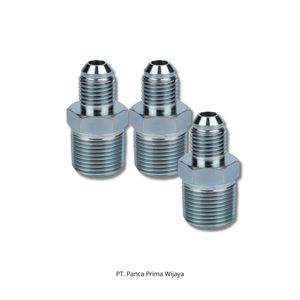 หัวนมท่อเหล็กขนาด1/4x3/8นิ้วพร้อมขั้วต่อแบบเกลียวคู่ชุบสังกะสีสำหรับอุตสาหกรรมงานประปา - Product Image 4