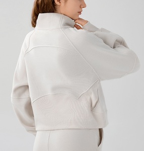 Sweat-shirts et sweats à capuche en coton 100% de qualité supérieure, vente chaude 2024, pour femmes, grandes tailles, vêtements de sport avec motif imprimé sans couture - Product Image 5