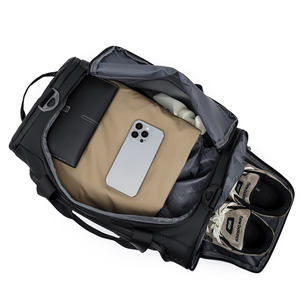 2025 bolsas de entrenamiento LOGO personalizado mujeres hombres gimnasio Fitness bolsas de viaje impermeables bolsa de lona deportiva - Product Image 3