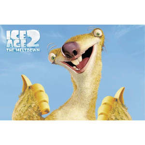 Affiche de la série Ice Age 2 - The Meltdown, carte postale attrayante de Ice Age 2 - Product Image 1