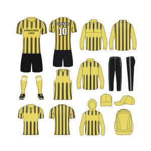 Impression par sublimation vêtements d'équipe de football de haute qualité uniformes de football de série nouveau design OEM conception personnalisée kit de football pour hommes - Product Image 6