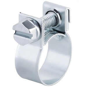 Clip de tuyau de carburant 7-9mm 9-11mm en acier au carbone huile eau CPU Air gaz tuyau fixation Tube pince matériel de fixation en métal - Product Image 1