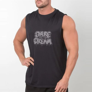 Camiseta sin mangas informal para correr de verano para hombre, nueva Camiseta de punto transpirable de estilo callejero a la moda, ropa deportiva sublimada - Product Image 3