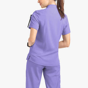 Uniforme Médico para Mujer, Estilo 2025, Sudadera con Cierre, Conjunto de Uniforme de Enfermera, Elástico, Pantalones Deportivos para Hospital, Venta al por Mayor - Product Image 6
