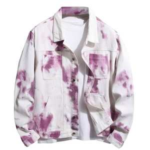 Chaqueta vaquera de moda de invierno para hombre, prendas de vestir, chaquetas para hombre y abrigo, chaqueta vaquera gruesa de lana cálida a la moda - Product Image 1