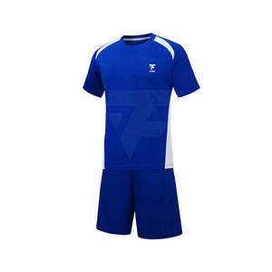 Maillot de football professionnel pour homme 100 % polyester imprimé respirant séchage rapide ensemble adulte logo personnalisé techniques de découpe automatisées - Product Image 3