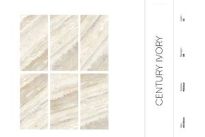 กระเบื้องพอร์ซเลนเคลือบงาช้างศตวรรษดีไซน์แบบอิตาลีกันลื่นสำหรับวิลล่าโรงเรียนโรงแรมโรงพยาบาลห้อง - Product Image 2