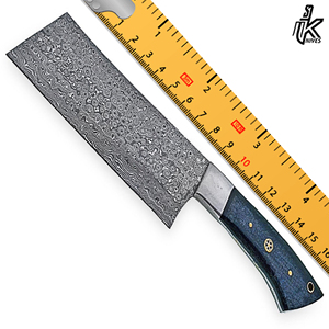 Handmade Custom High Quality Damascus Steel Cleaver <b>Kitchen</b> Chef <b>Knife</b> Razor <b>Sharp</b> Chinese Style Stainless Wood Handle Wholesale - Product Image 6