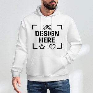 Sudaderas con Capucha de Invierno para Mujer, 100% Algodón, de Alta Calidad, Estilo Urbano, Talla Grande, con Bolsillo, Logotipo Personalizado Impreso, Tela de Felpa, ODM, Venta al Por Mayor - Product Image 2