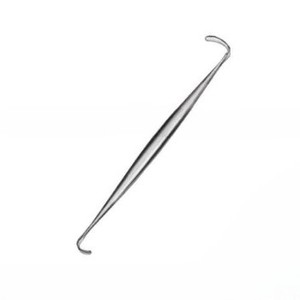 เครื่องมือถ่างผิวหนังแบบสองด้าน Ragnell-Davis Hooklet Retractor ขนาด 14 ซม. ทำจากเหล็กกล้าไร้สนิม สำหรับศัลยกรรมพลาสติก หู คอ จมูก และศัลยกรรมทั่วไป - Product Image 5