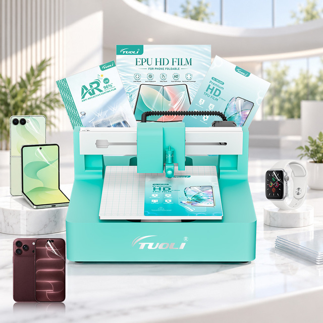 2026 New Product TPU Hydrogel Film Plotter Screen Protector Cutting Machine for Mobile Phone Retailers and Repair Businesses