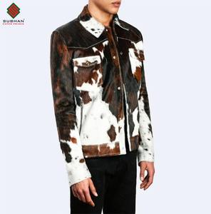 Chaqueta de Cuero Vacuno Genuino para Mujer |   Abrigo de Moda de Piel de Vaca con Pelo Natural para Mujer, Piel Genuina Natural - Product Image 6