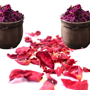 Pétales de roses rouges séchées | Utilisés dans les invitations de mariage faites à la main - Product Image 3