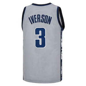 Maillots de basket-ball sur mesure pour hommes maillot de basket-ball uni vêtements de sport polyester unisexe chemises maillot de basket-ball - Product Image 6