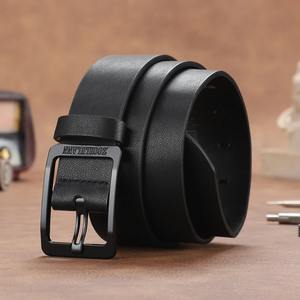 Cinturón de cuero de alta calidad OEM Polo Cinturones de cuero Estilo casual Venta directa de fábrica - Product Image 5