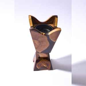 Quemador Bakhoor de resina de madera Natural ecológico duradero hecho a mano de primera calidad para difusión de incienso Oud árabe tradicional - Product Image 4