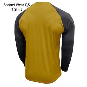 T-shirt lourd 100% coton à manches longues, vêtement décontracté - Product Image 6