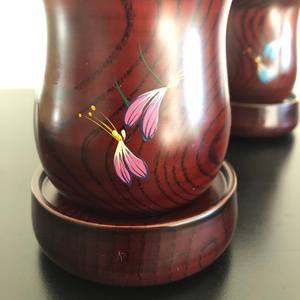 Taza de Té Clásica de Madera Natural Hecha a Mano, Ecológica, Reutilizable, 200/250 ml, Taza Duradera para Uso en el Hogar, Restaurante y Hotel - Product Image 6