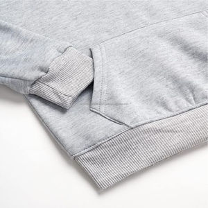 ชุดสตรีทแวร์แฟชั่นใหม่ ทรงโอเวอร์ไซส์ ผ้าฝ้าย 100% ชุดวอร์มมีฮู้ดสำหรับผู้ชาย กางเกงวอร์มประดับคริสตัลหนา ฮู้ดสีพื้น สำหรับฤดูหนาว - Product Image 5