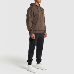 Top Produit Tendance Plaine Blanc Hommes Sweat À Capuche Surdimensionné Léger Et Confortable À Porter Hommes Pull À Capuche - Product Image 4