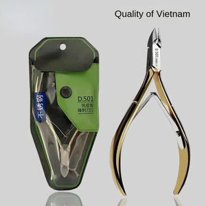 Pinzas profesionales para cutículas de acero inoxidable para salón y uso doméstico, precios de fábrica, hoja recta para uñas de los pies - Product Image 6