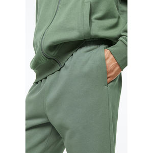 Design personnalisé pour hommes Jogging à panneaux gris Dernier style Pantalon de survêtement taille moyenne pour l'entraînement et les vêtements décontractés Tissu - Product Image 4