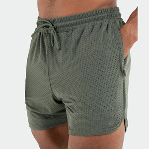 Shorts MMA pour hommes 100% coton, décontractés, en toile, taille élastique, séchage rapide, pour entraînement, grappling, sparring, gym, respirants - Product Image 5