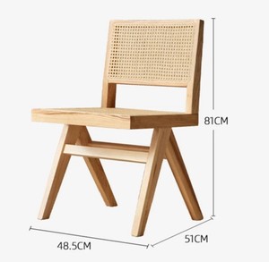 Juego de sillas de mesa de comedor de hotel para cafetería al aire libre Silla de mesa de madera de plástico Silla de ratán muebles de terraza de 99 DATOS DE ORO hechos - Product Image 4