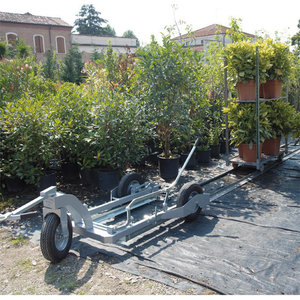 Chariot de transport tout-terrain robuste pour le stockage industriel et le shopping - Product Image 2