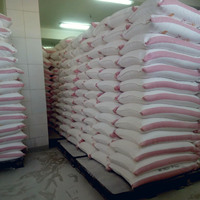 Farine de blé de qualité supérieure, polyvalente et saine, 50 kg, T55, riche en protéines, sans additifs, marque Mara Farine, certifiée Halal, mouture