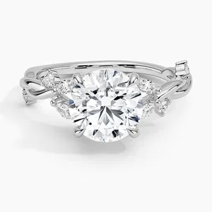 Anillo de Compromiso con Diamante Trenzado, Elegante e Intrincado, para Cualquier Ocasión - Product Image 1