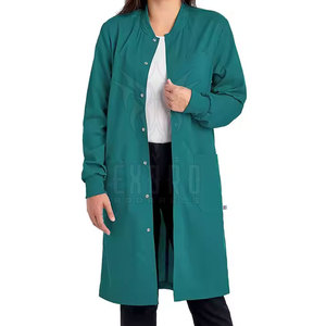 Batas de Laboratorio Médicas de Alta Calidad, Transpirables y Ligeras, de Algodón/Poliéster, Hechas a Medida al por Mayor para Mujer, Uniformes de Hospital de Primera Calidad, 2025 - Product Image 1