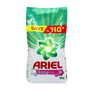 Detergente Líquido Ariel en Polvo, Todos los Aromas, Uso Multiusos para Baño, Lavandería y Ropa, Desechable y Disponible - Product Image 3