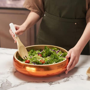 Bols en bambou filé durable bol naturel ensembles de vaisselle pour la maison hôtel restaurant salle à manger décoration - Product Image 5