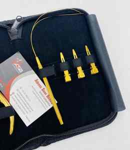 Wholesale Microlink <b>Plier</b> <b>Set</b> High Quality Gold Plated Stainless Steel Waterproof Commercial Use Hair Extension Tools Kit - Product Image 3
