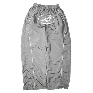 Pantalones de Nailon Unisex de Moda, Lisos, Multicolores, Cortavientos, Corte Regular, con Cremallera, Ajustados, de Secado Rápido, con Pierna Holgada - Product Image 4