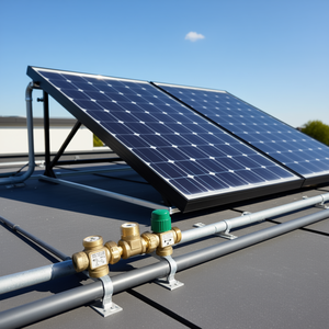 Kit solaire thermique Mut avec raccords G 3/4 pour pièces de chauffe-eau, options de température 45/55°C et 30/60°C, modèle 7.030.01633 - Product Image 3