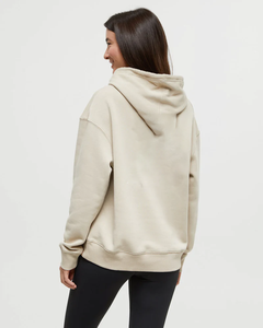 Sudadera con Capucha para Mujer, Diseño Personalizado con su Propio Logotipo, Estilo Casual, Color Beige Clásico, Simple pero Elegante, por Ako, 2026 - Product Image 2