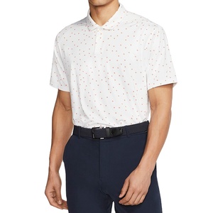 Logotipo personalizado de alta calidad Golf para Polo para hombres Patrón informal Estampado de gran tamaño en Jersey transpirable Venta caliente - Product Image 2