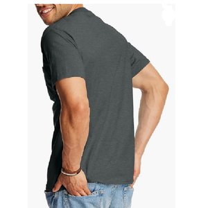 T-shirt surdimensionné pour hommes de haute qualité à col ras du cou du Bangladesh Impression personnalisée en coton avec motif solide - Product Image 3