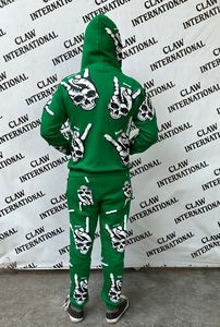 Conjunto Deportivo de Forro Polar 100% Algodón con Logotipo Personalizado, Ropa Deportiva Unisex para Gimnasio, Secado Rápido, Transpirable, Colores Personalizados - Product Image 2